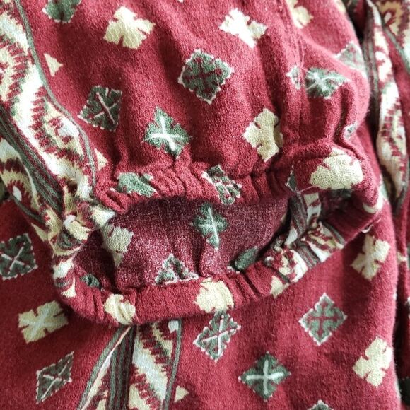 Lucky brand boho peplum top - Picture 2 of 7